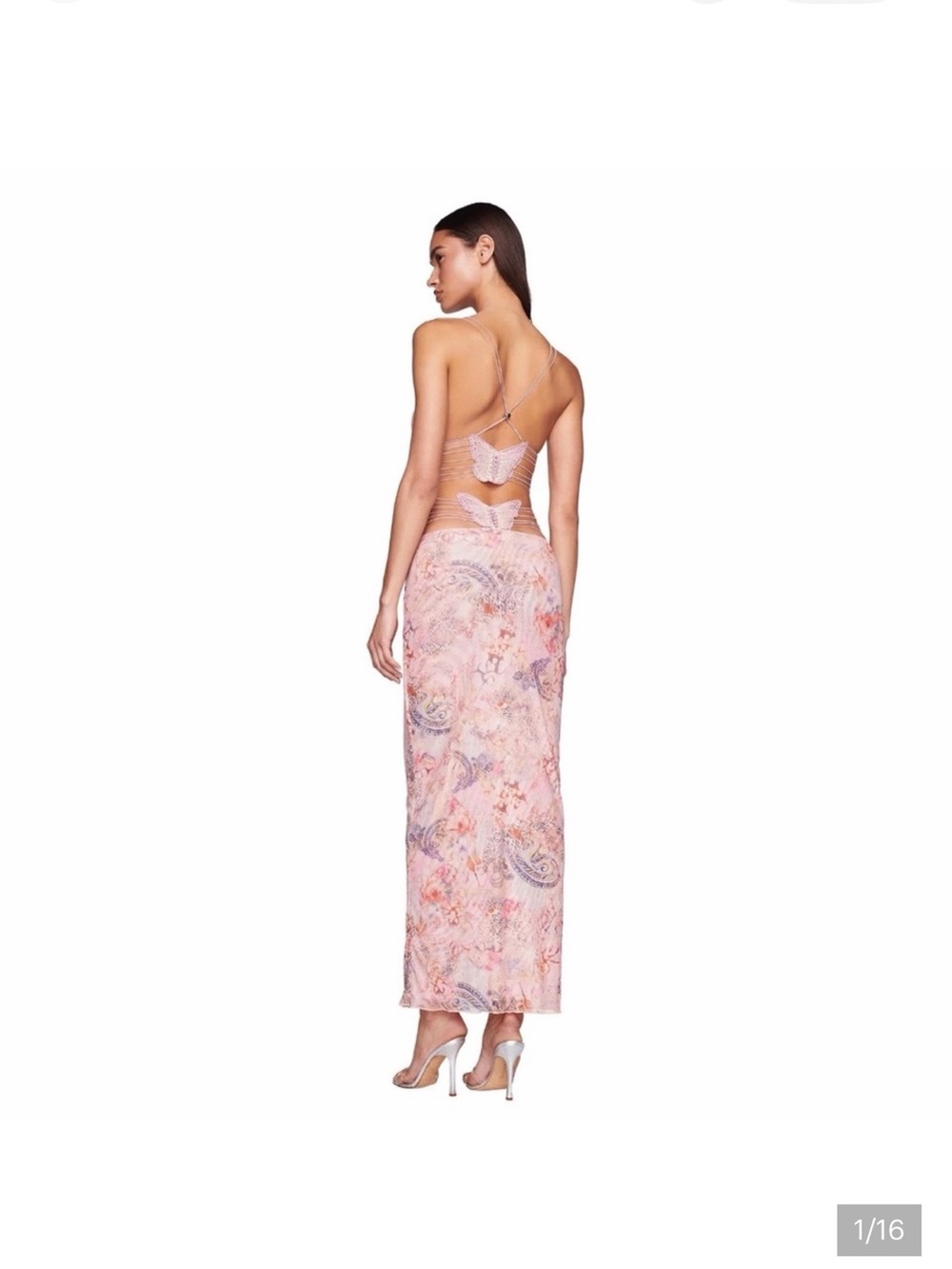 I.AM.GIA Pink Ellery Butterfly Dress